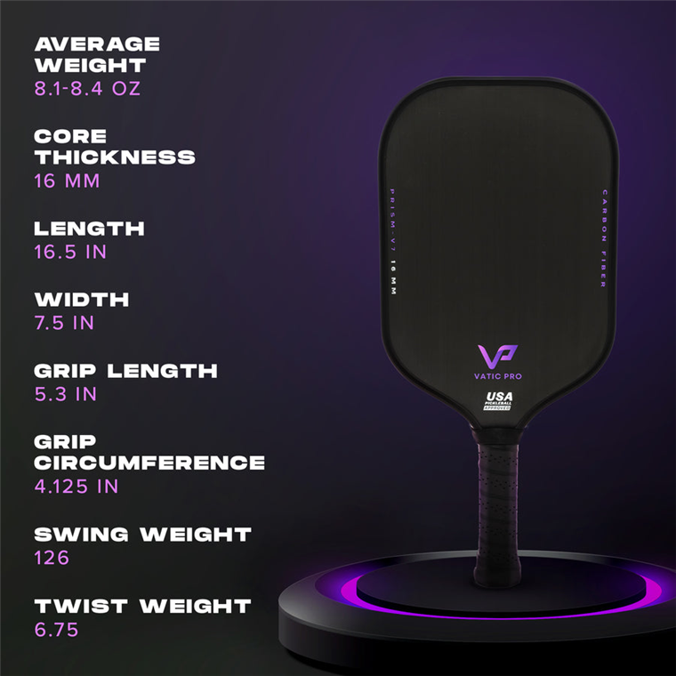 Vatic Pro Prism V7 — Eric's main paddle